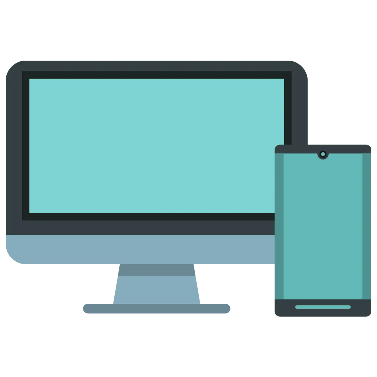 Icon für Mobil und Desktop - Display